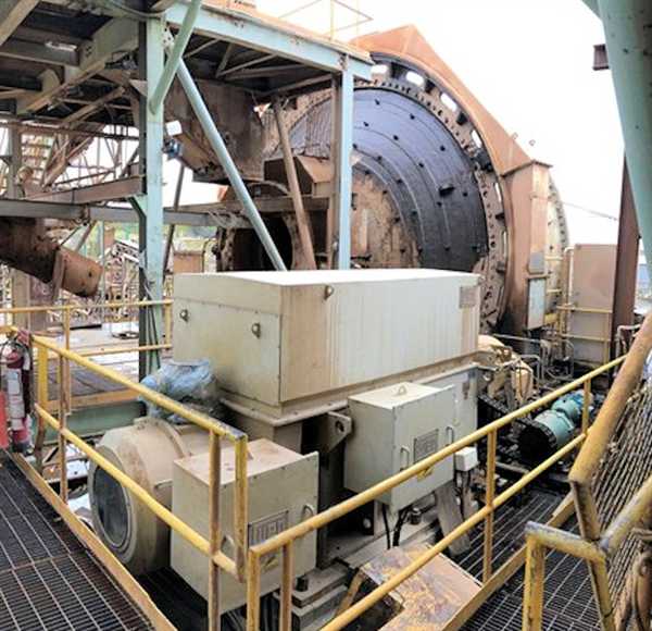 Ani - Flsmidth 20' X 10' (6.1m X 3m) Sag Mill With 2500 Hp Motor)
